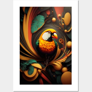 Exotic Bird 01 Posters and Art